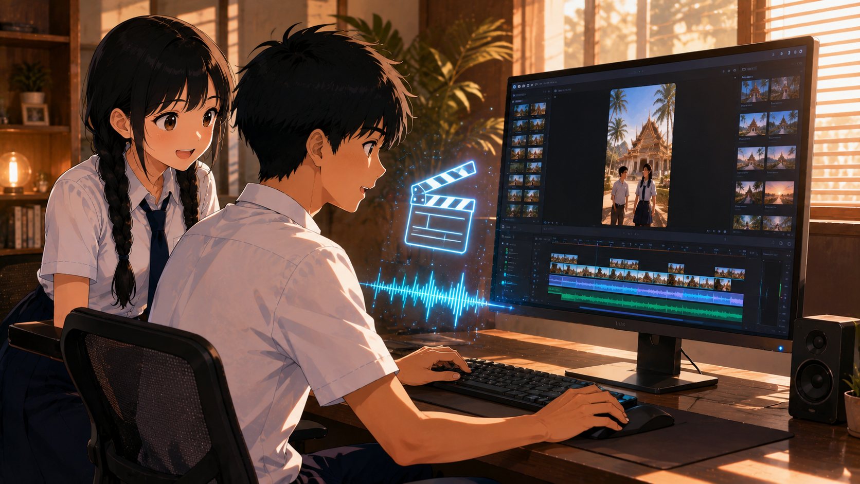 ຂັ້ນຕອນທີ 10: ສ້າງວິດີໂອສັ້ນ (Shorts/Reels) ດ້ວຍ AI